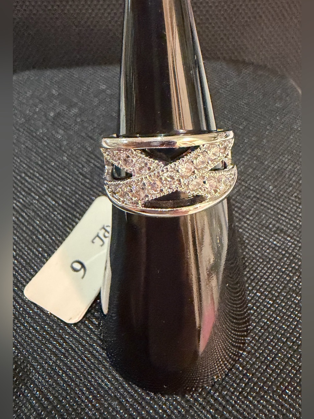 Boutique CZ Costume Ring size 6